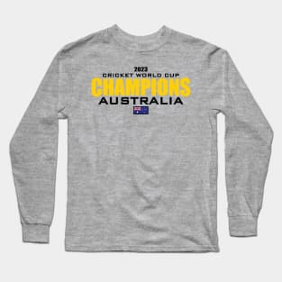 Cricket Australia - World Cup Champions Long Sleeve T-Shirt